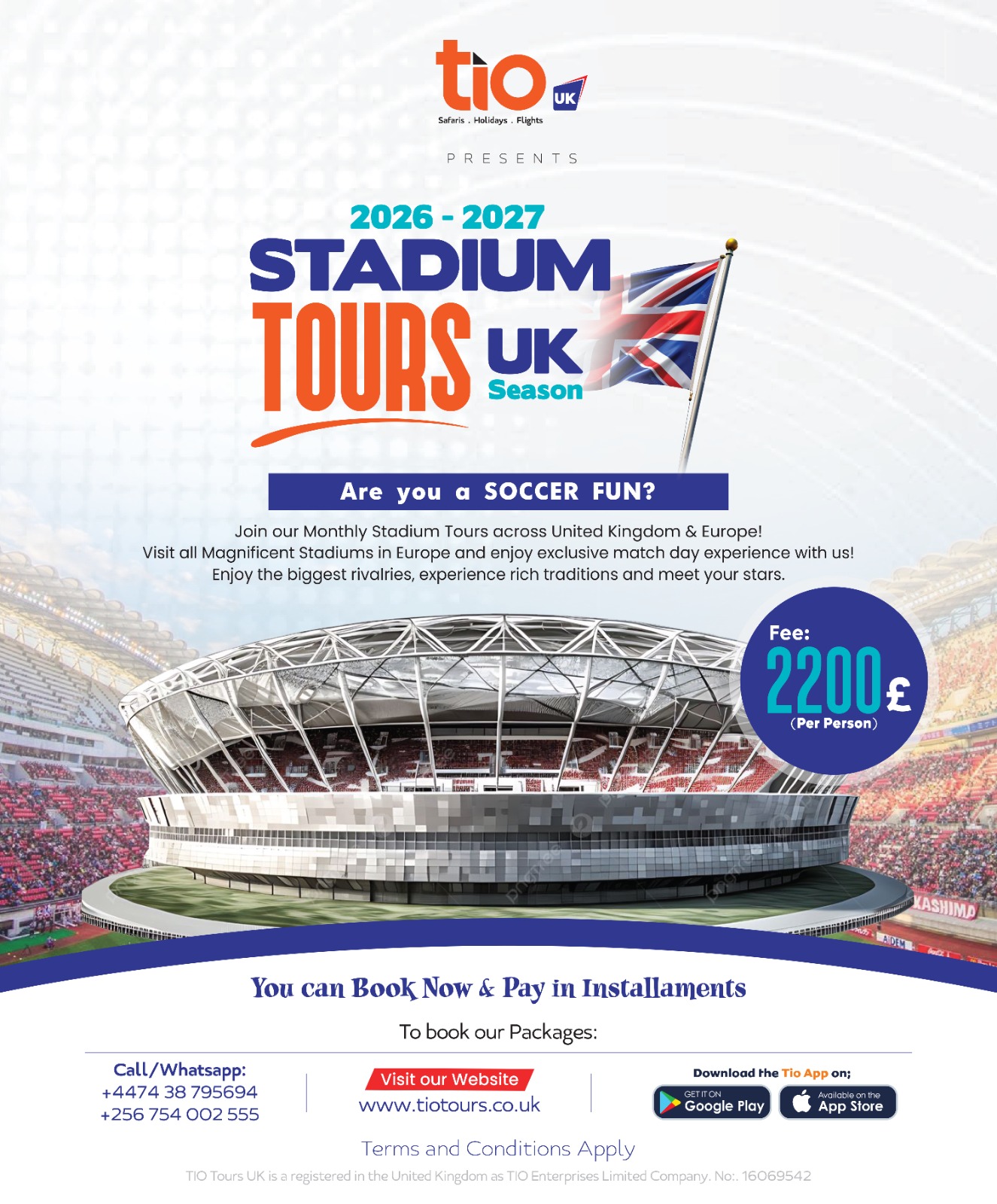 Experience the Home of Football 